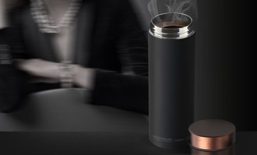 <p><strong><span style="font-size: small;">ASOBU Двустенна термо бутилка с вакуумна изолация “LE BATON“ </span></strong><br />• <strong>Двустенна вакуумна изолация<br /></strong>• <strong>Вместимост:</strong> 500 мл.<br />• <strong>Поддържа напитката гореща до 12 часа<br />• Поддържа напитката студена до 24 часа</strong><br />• <strong>Размери:</strong> 7 x 21,6 см <br />• <strong>Тегло:</strong> 0,367 кг<br />• <strong>Материал:</strong> неръждаема стомана 18/8<br />• <strong>Не загрявайте на котлон или в микровълнова фурна</strong><br /><strong> • Не замразявайте и не слагайте във фризер </strong><br /><strong>• Мийте само на ръка</strong><br />• <strong>Цвят:</strong> черен / мед<br />• <strong><span style="color: #ff0000;">100% без съдържание на Бисфенол А /BPA/</span></strong><br /><strong>Производител: ASOBU / Канада</strong></p><br />Марка: ASOBU <br />Модел: ASOBU - LB17 COPPER<br />Доставка: 2-4 работни дни<br />Гаранция: 2 години