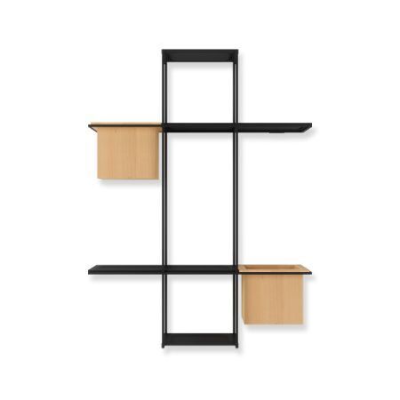 <p><span style="font-size: small;"><strong>UMBRA Стенна етажерка с кашпи“CUBIST“ </strong></span><br /><span style="font-size: small;"><strong>• </strong></span><strong>Цвят: </strong>натурално дърво / черен<br />•<strong> Габаритен размер: </strong>64 х 16 х 48 cm<br />• <strong>Материал:</strong> метал / бук<br />• <strong>Тегло:</strong> 3,100 кг<br />•<strong> В комплект с монтажен хардуер </strong><strong><br /></strong><em><strong>DESIGN: Sung Wook Park</strong></em></p><br />Марка: Umbra HK Limited <br />Модел: UMBRA 1013878-427<br />Доставка: 2-4 работни дни<br />Гаранция: 2 години