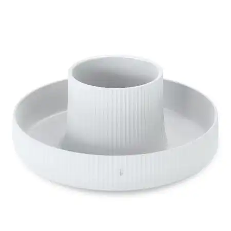 UMBRA Керамична кашпа / огранайзер за аксесоари “FOUNTAIN“ - бял цвят
