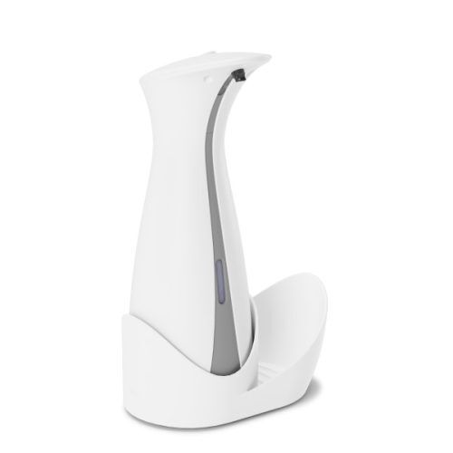 <p><span>UMBRA Сензорен диспенсър за сапун и дезинфектант “OTTO“</span><br /><span>• Цвят: бял/сив</span><br /><span>• За течен сапун или дезинфектант за ръце</span><br /><span>• Размер: 11,1 x 25,4 x 15.9 cm</span><br /><span>• Материал: ABS</span><br /><span>• Вместимост: 250 мл</span><br /><span>• Захранване: 4 бр. батерии ААА ( не са включени)</span><br /><span>• Мигащ индикатор за изтощена батерия</span><br /><span>Производител: UMBRA / Канада</span><br /><span>DESIGN: DENNIS CHENG/MATT CARR</span><br /><br /></p><br />Марка: Umbra HK Limited <br />Модел: UMBRA 1016851-910<br />Доставка: 2-4 работни дни<br />Гаранция: 2 години