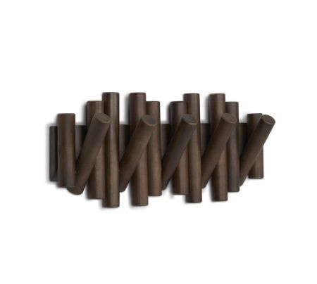 <p><span style="font-size: small;"><strong>UMBRA Закачалка за стена “PICKET “ цвят тъмен орех</strong></span><br /><span style="font-size: small;"><strong>• </strong></span><strong>Цвят: </strong>тъмен орех<br />•<strong> 5 бр отваряеми елемента</strong><br />•<strong> Закачане на стена (с включени елементи)</strong><br />• <strong>Размер:</strong> 38,1 x  16,5 х 4,4 cm<br />• <strong>Материал:</strong> дърво бор<br />• <strong>Максимално натоварване:</strong> 2,3 кг<br /><strong>Производител: UMBRA / Канада<br /></strong><em><strong>DESIGN: SUNG WOOK PARK</strong></em></p><br />Марка: Umbra HK Limited <br />Модел: UMBRA 1011471-746<br />Доставка: 2-4 работни дни<br />Гаранция: 2 години