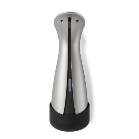 <p><span>UMBRA Сензорен диспенсър за сапун и дезинфектант “OTTO“</span><br /><span>• Цвят: никел/черен</span><br /><span>• За течен сапун или дезинфектант за ръце</span><br /><span>• Размер: 10,1 x 25,4 x 11.4 cm</span><br /><span>• Материал: ABS</span><br /><span>• Вместимост: 250 мл</span><br /><span>• Захранване: 4 бр. батерии ААА ( не са включени)</span><br /><span>• Мигащ индикатор за изтощена батерия</span><br /><span>Производител: UMBRA / Канада</span><br /><span>DESIGN: DENNIS CHENG</span><br /><br /></p><br />Марка: Umbra HK Limited <br />Модел: UMBRA 1016793-410<br />Доставка: 2-4 работни дни<br />Гаранция: 2 години