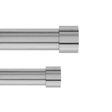 UMBRA Двоен корниз “CAPPA“ - цвят никел - размер 167-304 см.