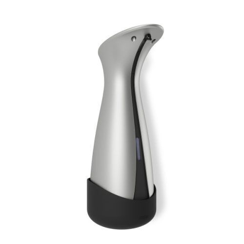<p><span>UMBRA Сензорен диспенсър за сапун и дезинфектант “OTTO“</span><br /><span>• Цвят: никел/черен</span><br /><span>• За течен сапун или дезинфектант за ръце</span><br /><span>• Размер: 10,1 x 25,4 x 11.4 cm</span><br /><span>• Материал: ABS</span><br /><span>• Вместимост: 250 мл</span><br /><span>• Захранване: 4 бр. батерии ААА ( не са включени)</span><br /><span>• Мигащ индикатор за изтощена батерия</span><br /><span>Производител: UMBRA / Канада</span><br /><span>DESIGN: DENNIS CHENG</span><br /><br /></p><br />Марка: Umbra HK Limited <br />Модел: UMBRA 1016793-410<br />Доставка: 2-4 работни дни<br />Гаранция: 2 години