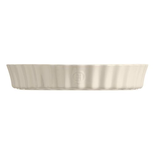 <p><span style="color: #000000;"><strong>EMILE HENRY Керамична дълбока форма за тарт "DEEP TART DISH" </strong></span><br /><span style="color: #000000;">• <strong>Ръчно изработена от 100% естествени материали<br />• Устойчива на температури: </strong>- 20º С до + 270º С<strong><br />• Равномерно разпределение на топлината<br />• Задържа топлината на ястието по-дълго от обикновените съдове<br />• Висока устойчивост на надраскване <br /></strong>• </span><strong><span style="color: #000000;">Материал:</span>  <span style="color: #ff0000;">HR® Ceramic (High Resistance) <span style="color: #000000;">/ </span></span></strong><span style="color: #ff0000;"><span style="color: #000000;">Високо устойчива керамика</span></span><strong><span style="color: #ff0000;"><span style="color: #000000;"> / </span><br /><span style="color: #000000;">• Без съдържание на олово, кадмий и никел</span><br /><span style="color: #000000;">• Външен диаметър: </span></span></strong><span style="color: #ff0000;"><span style="color: #000000;">Ø 32</span></span><span style="color: #ff0000;"><span style="color: #000000;"> см</span></span><span style="color: #ff0000;"><br /><strong><span style="color: #000000;">• Вътрешен диаметър: </span></strong><span style="color: #000000;">Ø</span><span style="color: #000000;"> 30,4</span><span style="color: #000000;"> см<br />• <strong>Височина:</strong> 5 см<br /></span></span><span style="color: #ff0000;"><span style="color: #000000;"><strong>• Максимална вместимост: </strong>3,04 литра<br /><strong>• Използваема вместимост:</strong> 2,8 литра<br /><strong>• Брой порции:</strong> 8 - 10</span><br /><span style="color: #000000;"><strong>• Тегло: </strong>1,5 кг</span><br /><span style="color: #000000;">• <strong>Цвят: </strong>екрю</span><br /><span style="color: #000000;">• <strong>Подходяща за: </strong>фурна / микровълнова фурна / фризер / съдомиялна машина</span><br /><strong><span style="color: #000000;">Производител: EMILE HENRY / Франция</span></strong></span></p><br />Марка: Emile Henry <br />Модел: EH 6032-02<br />Доставка: 2-4 работни дни<br />Гаранция: 2 години