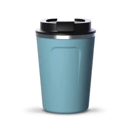ASOBU Термо чаша с вакуумна изолация “CAFE COMPACT“ - 380 мл - цвят син