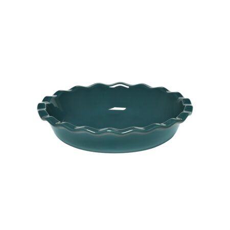 EMILE HENRY Керамична форма за пай "PIE DISH" - Ø 26 см - цвят синьо-зелен