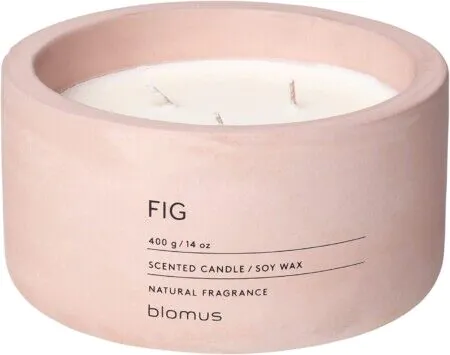 BLOMUS Ароматна свещ FRAGA размер XL  - аромат Fig - цвят Rose Dust