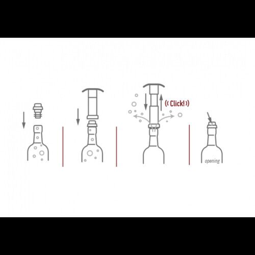 <p><strong>Vin Bouquet Ръчна вакуум помпа с 2 бр. тапи</strong><br /><span><strong>• Размери:</strong> 12.8 х 7,8 х 3.2 см.</span><br /><span><strong>• Тегло:</strong> 0,068 кг.</span><br /><span><strong>• Материал: </strong>Пластмаса, гума</span><br /><strong>Производител: Vin Bouquet, Испания</strong></p><br />Марка: Vin Bouquet <br />Модел: VB FIC 966<br />Доставка: 2-4 работни дни<br />Гаранция: 2 години