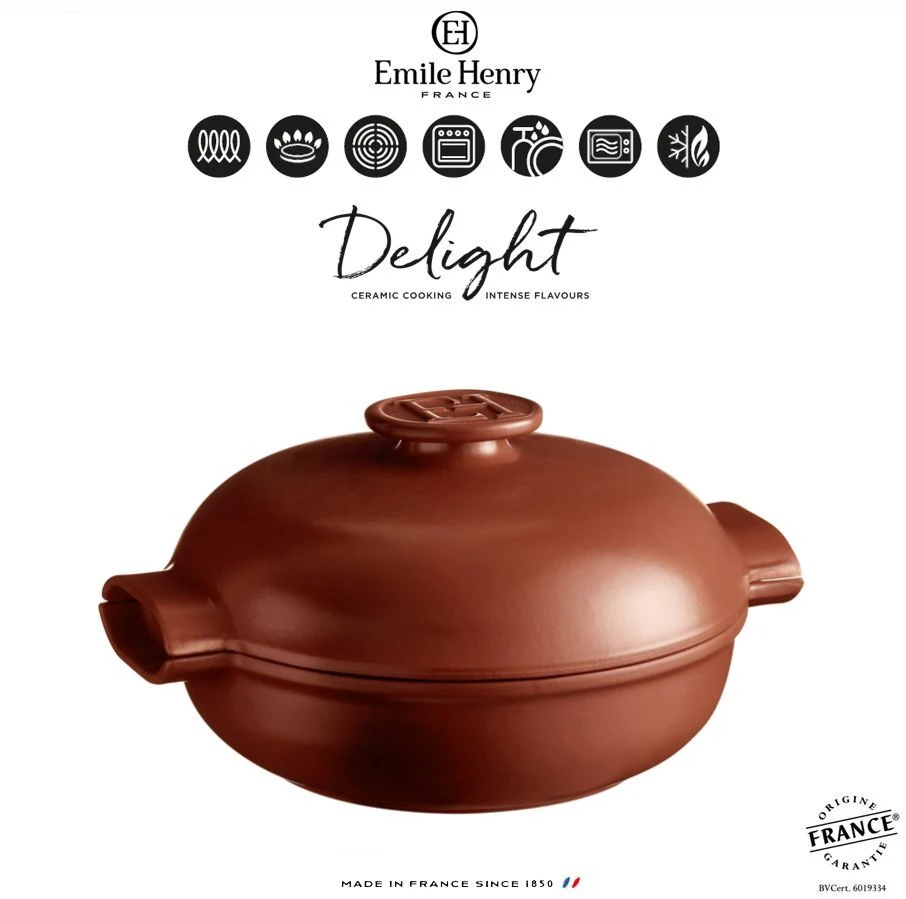 5 л / Ø 27см - цвят керемидено червен