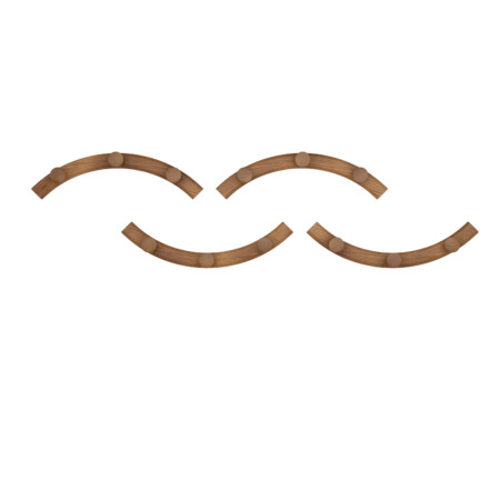 <p><strong>UMBRA Закачалка за стена от 4 части “SLINKA“<br /></strong><span><strong>• На всяка от частите има по 3 куки, общо 12 куки<br />• </strong></span><strong>Цвят:</strong><span> светъл орех</span><br /><span>• </span><strong>Размер:</strong><span> 43 x 5 x 11 см</span><br /><span>• </span><strong>Размер на опаковката:</strong><span> 18 х 7 х 44 см</span><br /><span>• </span><strong>Тегло:</strong><span> 0,95 кг<br />• <strong>Част от куките са и елементи за монтаж</strong></span><br /><span>• </span><strong>Материал:</strong><span> каучуково дърво, стомана</span><br /><strong>Производител: UMBRA / Канада</strong><br /><em><strong>DESIGN: MATT CARR</strong></em></p><br />Марка: Umbra HK Limited <br />Модел: UMBRA 1018115-1055<br />Доставка: 2-4 работни дни<br />Гаранция: 2 години