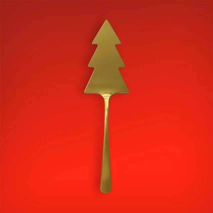 HERDMAR Коледна лопатка за сервиране “LUXOR“ - позлатена