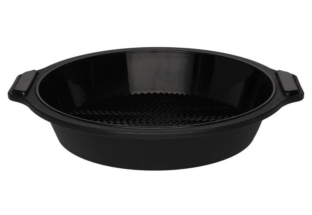 MAKU Кръгла силиконова форма със стоманен ръб