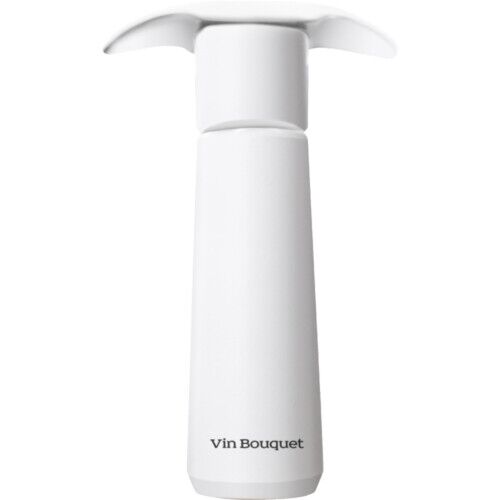 Vin Bouquet Ръчна вакуум помпа с 2 бр. – бяла