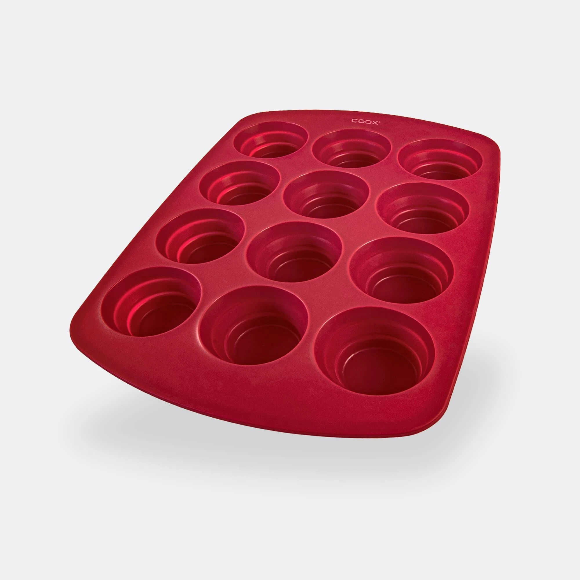 COOX Форма за 12 бр. мъфини - червена