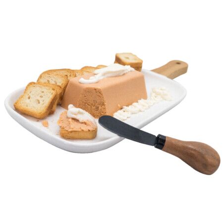 Nerthus Комплект от 4 бр. ножове за масло с дървени дръжки