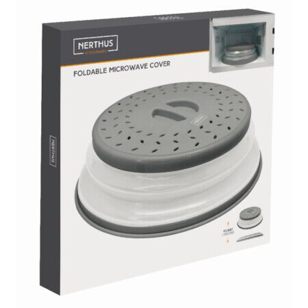 Nerthus Мултифункционален сгъваем капак против пръски за микровълнова фурна