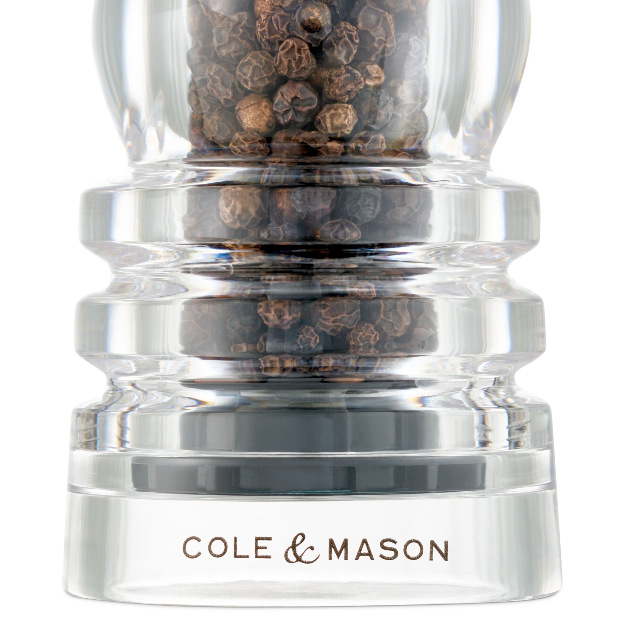 COLE & MASON Мелничка за пипер “LONDON“ – 18 см. – прозрачна