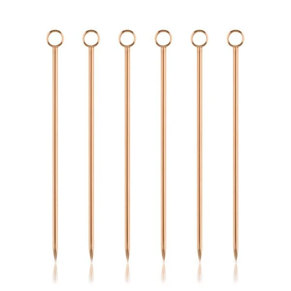 VISKI Коктейлни клечки 6бр. “Copper“