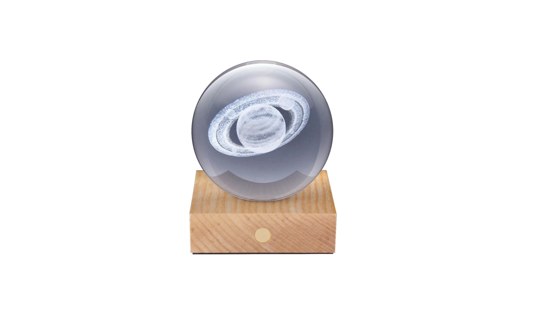 GINGKO 3D Смарт лампа “Amber Crystal“ - Сатурн