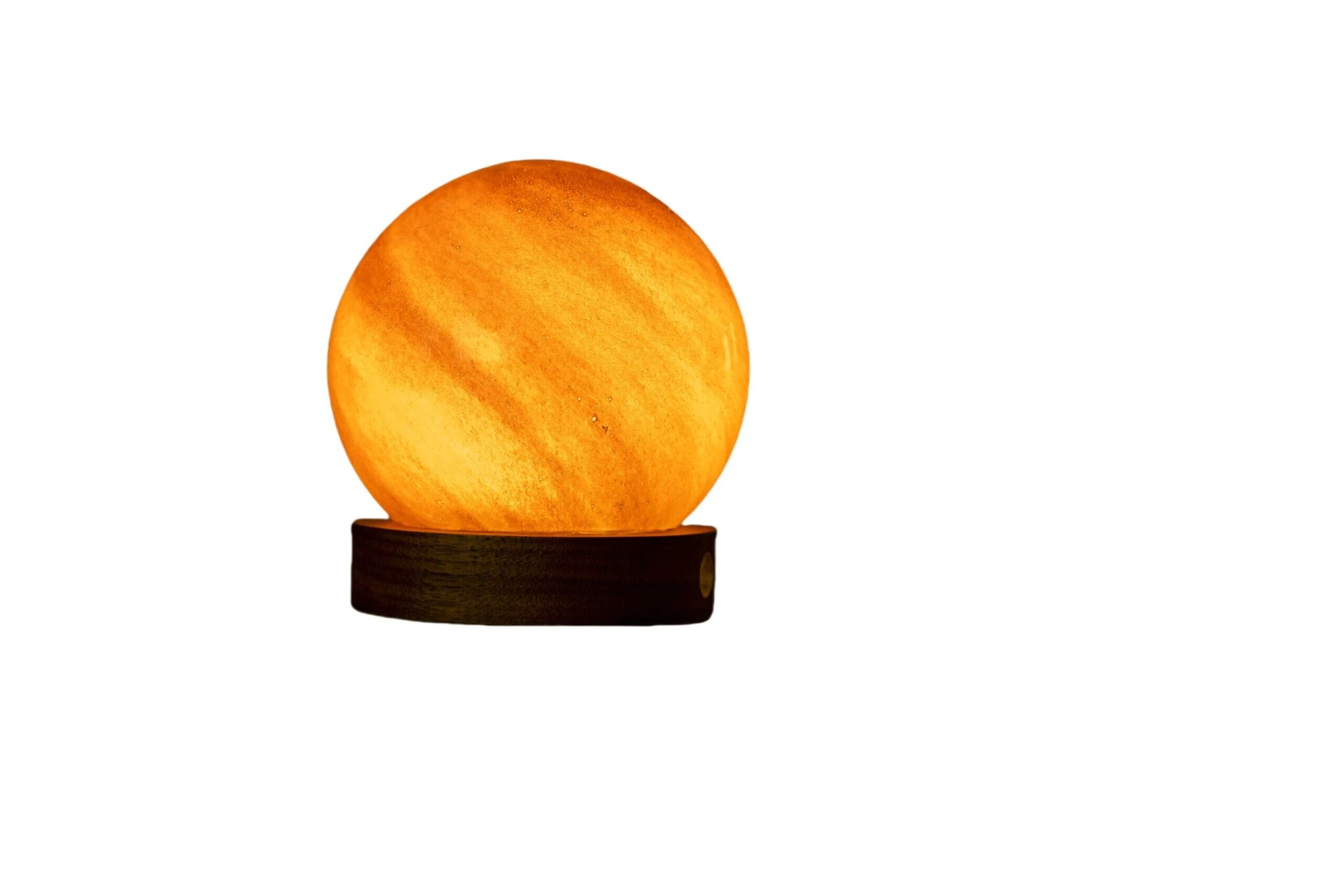 GINGKO Смарт лампа “AstraGlass“ пясъчна буря - размер M