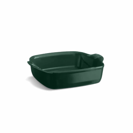 EMILE HENRY Керамична тава "SQUARE OVEN DISH"- 22х22см - цвят зелен кедър