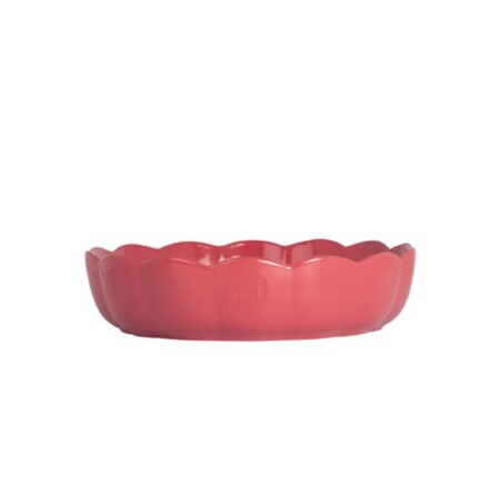 <p><span style="color: #000000;"><strong>EMILE HENRY Керамична форма "MADELEINE ROUND DISH"</strong></span><br /><span style="color: #000000;">• <strong>Ръчно изработена от 100% естествени материали<br />• Устойчива на температури: </strong>- 20º С до + 270º С<strong><br />• Равномерно разпределение на топлината<br />• Задържа топлината на ястието по-дълго от обикновените съдове<br />• Висока устойчивост на надраскване <br /></strong>• </span><strong><span style="color: #000000;">Материал:</span>  <span style="color: #ff0000;">HR® Ceramic (High Resistance) <span style="color: #000000;">/ </span></span></strong><span style="color: #ff0000;"><span style="color: #000000;">Високо устойчива керамика</span></span><strong><span style="color: #ff0000;"><span style="color: #000000;"> / </span><br /><span style="color: #000000;">• Без съдържание на олово, кадмий и никел</span><br /><span style="color: #000000;">• Размери: </span></span></strong><span style="color: #ff0000;"><span style="color: #000000;">Ø</span></span><span style="color: #ff0000;"><span style="color: #000000;"> </span></span><span style="color: #ff0000;"><span style="color: #000000;">27 х 6,5</span></span><span style="color: #ff0000;"><span style="color: #000000;"> см</span></span><span style="color: #ff0000;"><br /></span><span style="color: #ff0000;"><span style="color: #000000;"><strong>• Максимална вместимост: </strong>2,4 литра<br /><strong>• Използваема вместимост:</strong> 1,2 литра<br /></span><span style="color: #000000;"><strong>• Тегло: </strong>1,25 кг</span><br /><span style="color: #000000;">• <strong>Цвят: </strong>бонбонено розов</span><br /><span style="color: #000000;">• <strong>Подходяща за: </strong>фурна / микровълнова фурна / фризер / съдомиялна машина</span><br /><strong><span style="color: #000000;">Производител: EMILE HENRY / Франция</span></strong></span></p><br />Марка: Emile Henry <br />Модел: EH 6253-47<br />Доставка: 2-4 работни дни<br />Гаранция: 2 години