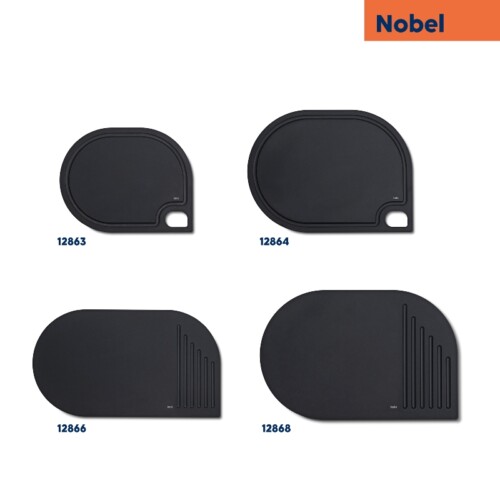 <p><strong>KELA Дъска за рязане и сервиране “Nobel“ - 37 x 27,5 см.</strong><br /><strong>• Серия:</strong><span> Nobel</span><br /><strong>• Материал:</strong><span> 80 % целулоза, 20 % фенолна смола</span><br /><strong>• Размери:</strong><span> 37 х 27,5 х 0,6 см.</span><br /><strong>• Цвят:</strong><span> черен</span><br /><strong>• Производител: KELA / Германия</strong></p><br />Марка: KELA <br />Модел: KELA 12864<br />Доставка: 2-4 работни дни<br />Гаранция: 2 години