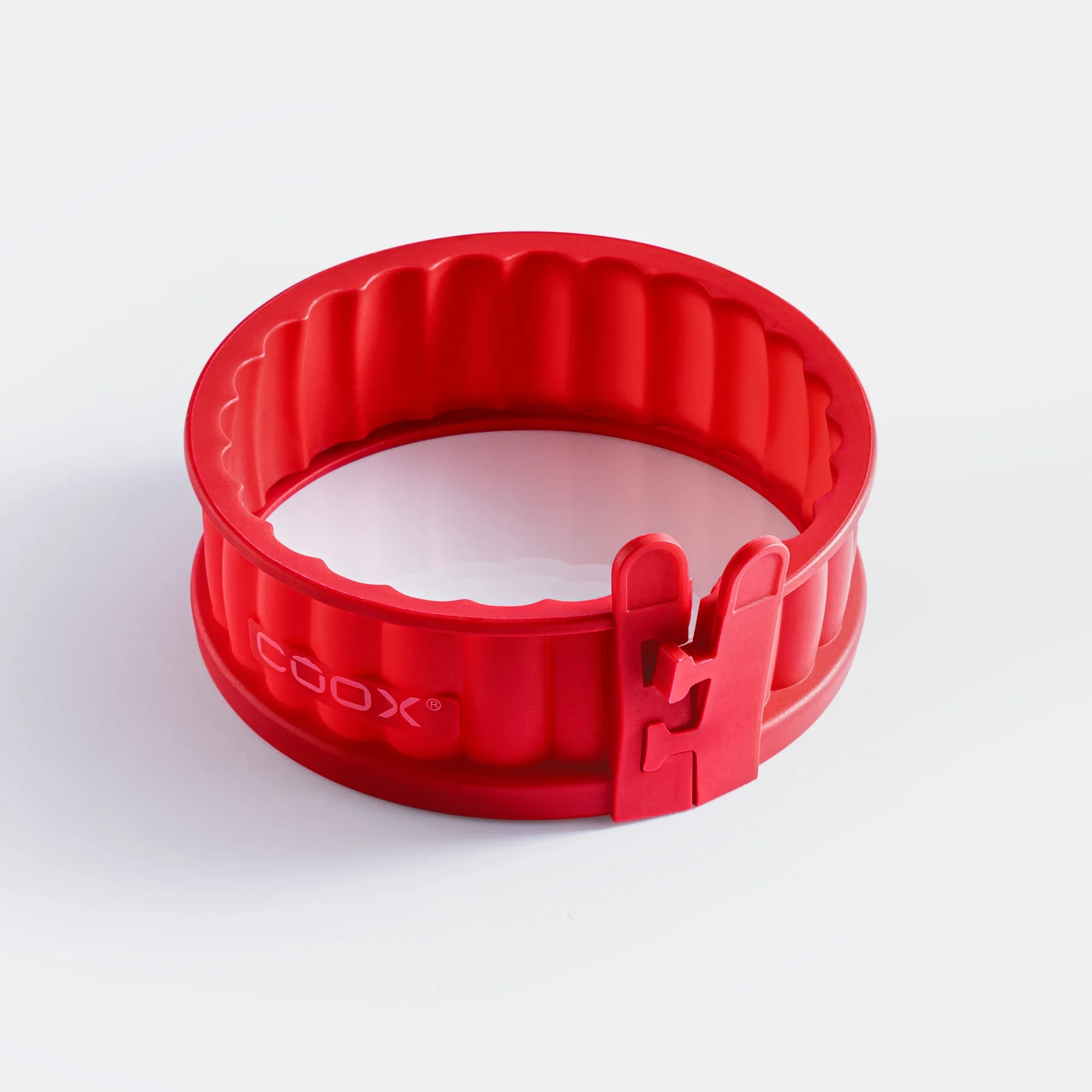 киш или пай с порцеланова основа - Ø 12 см. - червена