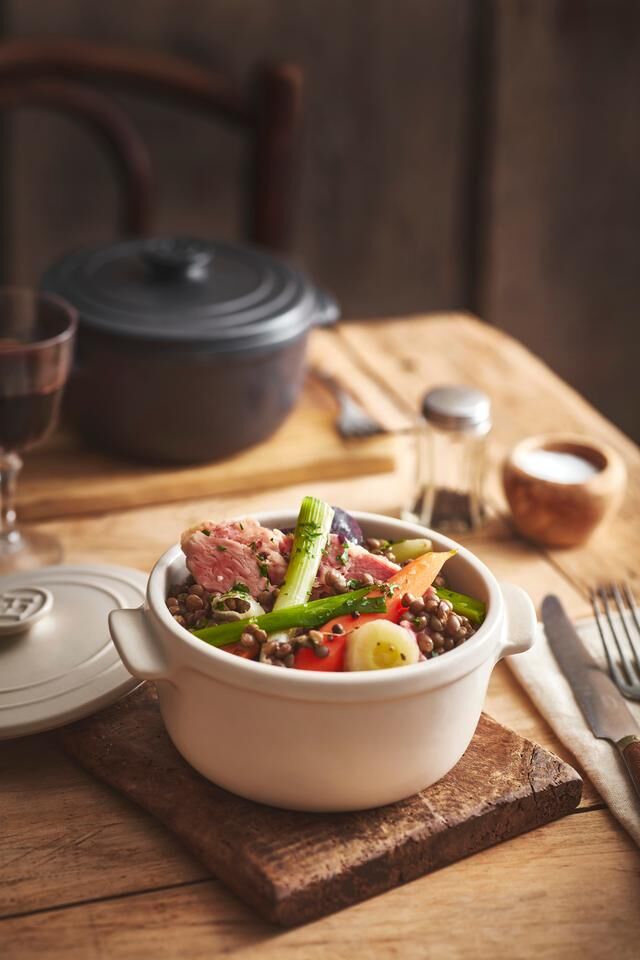 EMILE HENRY Керамично гювече “SOLO“ – Ø17 см – цвят базалт