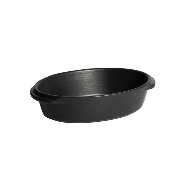 EMILE HENRY Овална форма за печене “SOLO“ - цвят базалт