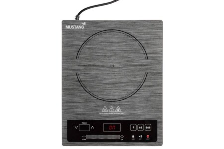 <p><strong>MUSTANG Портативен индукционен котлон - 2000 W</strong><br /><strong>• Мощност:</strong><span> 2000 W</span><br /><strong>• Захранване:</strong><span> 220 - 240 V, 50-60 Hz</span><br /><strong>• Сензорен панел управление<br /></strong><strong>• 20 настройки на мощността</strong><span><br /><strong>• Таймер</strong></span><br /><strong>• Функция самоизключване<br />• Стъклокерамичен плот<br />• Фунция заключване<br />• Размери:</strong><span> 28 х 35,8 х 6,5 см.</span><br /><strong>• Тегло:</strong><span> 1,98 кг.<br /></span><strong>• Размери на опаковката:</strong> 30,5 х 39,5 х 8,5 см.<br /><strong>• Тегло с опаковката:</strong> 2,36 кг.<br /><strong>Производител: Tammer Brands/ Финландия</strong></p><br />Марка: MUSTANG <br />Модел: TB MUS 651680<br />Доставка: 2-4 работни дни<br />Гаранция: 2 години