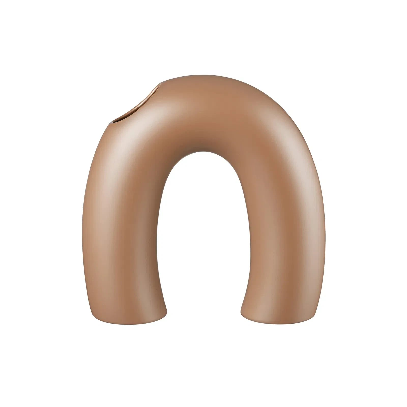 BLOMUS Керамична ваза - KAGETSU - цвят кехлибарено кафяво (Amber Brown) - размер M