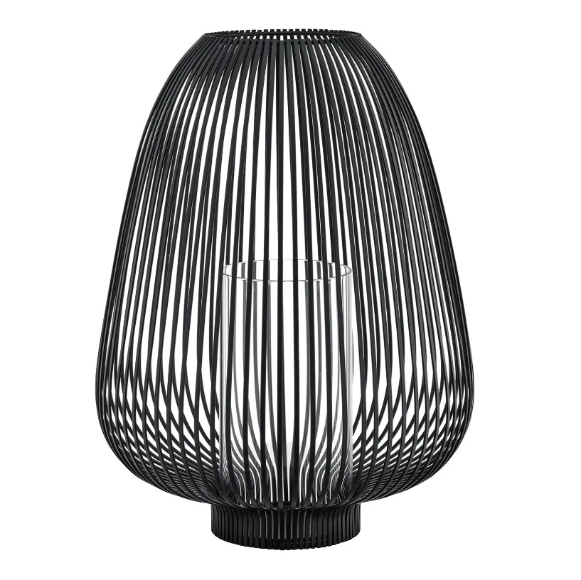 BLOMUS Свещник “LYVA“ - размер L - цвят черен