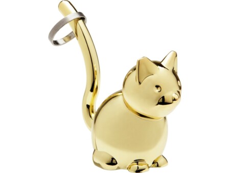 <p><strong>UMBRA Поставка за пръстени “ZOOLA CAT“ - коте - цвят месинг</strong><br /><strong>• Цвят: </strong>Месинг<br /><strong>• Размери: </strong>4,4 х 3,8 х 7,6 см<br /><strong>• Материал: </strong>Метал<br /><strong>Производител: UMBRA / Канада<br /></strong><strong><em>Design: Umbra Studio</em></strong></p><br />Марка: Umbra HK Limited <br />Модел: UMBRA 299212-104<br />Доставка: 2-4 работни дни<br />Гаранция: 2 години