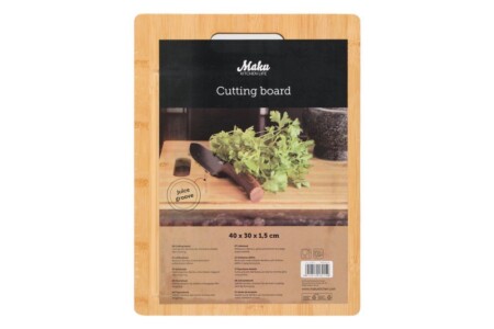 MAKU Бамбукова дъска за рязане 40х30см.