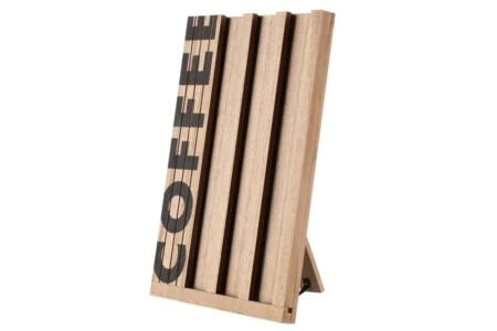 4Living Дървена поставка за кафе капсули