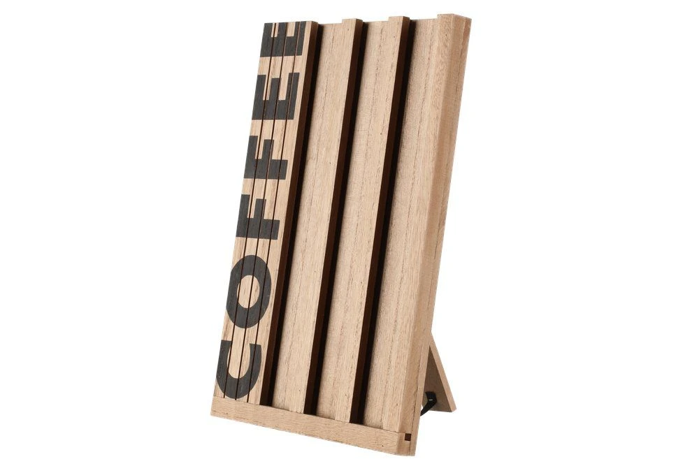 4Living Дървена поставка за кафе капсули