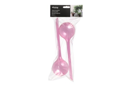 <p><strong><span>4LIVING К-т от 2бр. глобуси за самополиване</span></strong><br />• <strong>Материал: </strong>полиетилен<br />• <strong>Вместимост: </strong>240 мл<br />• <strong>Цвят:</strong> розов<br /><strong>Производител: Tammer Brands/ Финландия</strong></p><br />Марка: 4LIVING <br />Модел: TB 4Living 631663<br />Доставка: 2-4 работни дни<br />Гаранция: 2 години