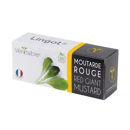 VERITABLE Lingot® Red Giant Mustard Organic - Гигантска червена горчица