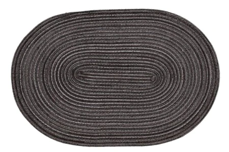 4Living Овална подложка за хранене 30 х 45 см. “Heini“ - сива
