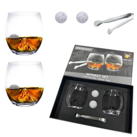 Vin Bouquet Подаръчен комплект за уиски “MOUNTAIN“ - 5 части