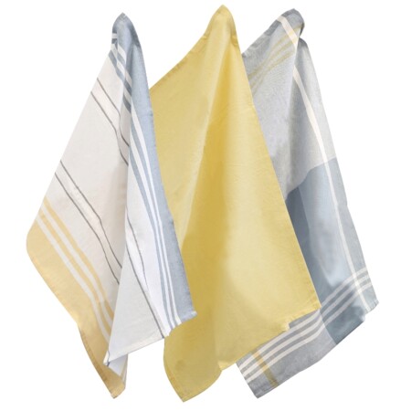<p><strong>KELA Комплект от 3 бр. домакински кърпи за съдове &ldquo;Pasado&ldquo; - 65х45 см. - жълто-сини</strong><br /><strong>&bull; Серия:&nbsp;</strong><span>Pasado</span><br /><strong>&bull; Материал:</strong><span>&nbsp;100 % памук</span><br /><span>&bull;&nbsp;</span><strong>Размери:</strong><span>&nbsp;65 х 45 см.</span><br /><strong>&bull; С халка за закачане<br /></strong><strong>&bull; Цвят:</strong><span>&nbsp;жълт / син</span><br /><strong>&bull; Пране:&nbsp;</strong><span>при температура до 40 &deg;С</span><br /><strong>&bull; Производител: KELA / Германия</strong></p><br />Марка: KELA <br />Модел: KELA 15975<br />Доставка: 2-4 работни дни<br />Гаранция: 2 години