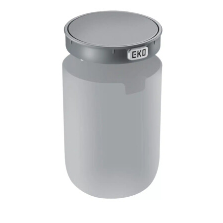 <p><strong>EKO Кошче за маса &ldquo;FANDY - 2,2л</strong><br /><span>&bull;&nbsp;</span><strong>Цвят:</strong><span>&nbsp;бял</span><br /><span>&bull;&nbsp;</span><strong>Материал:</strong><span>&nbsp;пластмаса, неръждаема стомана</span><br /><span>&bull;&nbsp;</span><strong>Вместимост:</strong><span>&nbsp;2,2 литра</span><br /><span>&bull;&nbsp;</span><strong>Размери:</strong><span>&nbsp;&Oslash; 13 х 18 см (h)</span><br /><strong>Производител: EKO EUROPE / Холандия</strong></p><br />Марка: EKO-EUROPE <br />Модел: EKO 920622 - Grey<br />Доставка: 2-4 работни дни<br />Гаранция: 2 години