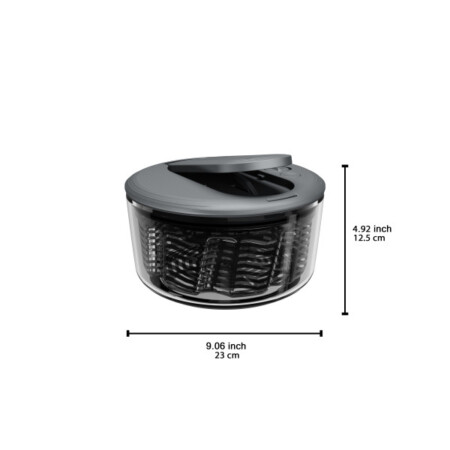 <p><strong>ZYLISS Центрофуга за салата - &Oslash; 23 см. - сива</strong><br /><strong>&bull; Материал:</strong>&nbsp;пластмаса<br /><strong>&bull; Диаметър:</strong>&nbsp;&Oslash; 23 см.<br /><strong>&bull; Височина:</strong>&nbsp;12,5 см.<br /><strong>&bull; Цвят:</strong>&nbsp;Сив<br /><strong>&bull; Тегло:&nbsp;</strong>1,060 кг.<em><br /><strong>Производител: ZYLISS / Швейцария</strong></em></p><br />Марка: ZYLISS <br />Модел: ZYLISS 940025<br />Доставка: 2-4 работни дни<br />Гаранция: 2 години