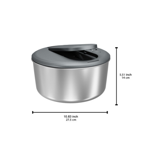 <p>Z<strong>YLISS Стоманена центрофуга за салата - &Oslash; 27 см. - сива</strong><br /><strong>&bull; Материал:</strong><span>&nbsp;стомана, пластмаса</span><br /><strong>&bull; Диаметър:</strong><span>&nbsp;&Oslash; 27 см.</span><br /><strong>&bull; Височина:</strong><span>&nbsp;14 см.</span><br /><strong>&bull; Цвят:</strong><span>&nbsp;Сив</span><br /><strong>&bull; Тегло:&nbsp;</strong><span>1,482 кг.</span><em><br /><strong>Производител: ZYLISS / Швейцария</strong></em></p><br />Марка: ZYLISS <br />Модел: ZYLISS 940028<br />Доставка: 2-4 работни дни<br />Гаранция: 2 години