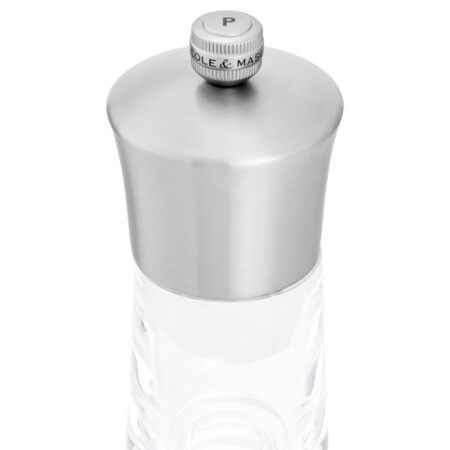 <p><strong>COLE & MASON Комплект акрилни мелнички за сол и пипер &ldquo;BROMLEY&ldquo; - 15 см.</strong><br /><strong>&bull; Диаметър:&nbsp;</strong><span>&Oslash; 6 см.</span><br /><strong>&bull;&nbsp;Височина:</strong><span>&nbsp;15 см.<br /><strong>&bull; Тегло с опаковката:</strong>&nbsp;0,470 кг.&nbsp;</span><br /><strong>&bull;&nbsp;Материал:</strong><span>&nbsp;акрил, стомана, керамика</span><br /><strong>&bull;&nbsp;Механизъм:&nbsp;</strong><span>закалена въглеродна стомана, керамичен механизъм<br /></span><span><strong>&bull;&nbsp;Да не се мокри с вода!<br /><span style="color: #ff0000;">&bull;</span></strong></span><span>&nbsp;<strong><span style="color: #ff0000;">Не използвайте мелничките за различни от сол и черен пипер продукти!!!&nbsp;</span><br /><span style="color: #ff0000;"><strong>&bull;&nbsp;Не поставяйте сол в мелницата за пипер, тъй като това ще разяде механизма от въглеродна стомана!</strong></span><br /></strong></span><strong>Производител: Cole&Mason / Англия</strong></p><br />Марка: COLE & MASON <br />Модел: Cole & Mason H 243008<br />Доставка: 2-4 работни дни<br />Гаранция: 2 години