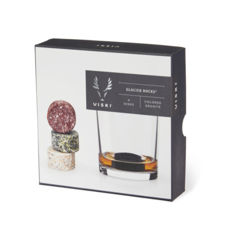 <p><strong>VISKI Гранитни охладители за напитки, цветни - 4 бр.<br />&bull; Материал: </strong>гранит<br /><strong>&bull; Торбичка за съхранение</strong><br /><strong>&bull; Размер на 1 бр охладител: </strong>3,6 х 2 см (ДхВ)<br /><strong>&bull; Размер на опаковката: </strong>12,7 х 3 х 12,4 см<br /><strong>&bull; Тегло с опаковката: </strong>0,290 кг<br /><strong>&bull; Ръчно измиване</strong><br /><strong>Производител:</strong> Viski&reg; / САЩ</p><br />Марка: TRUEBRANDS <br />Модел: VISKI 9492<br />Доставка: 2-4 работни дни<br />Гаранция: 2 години