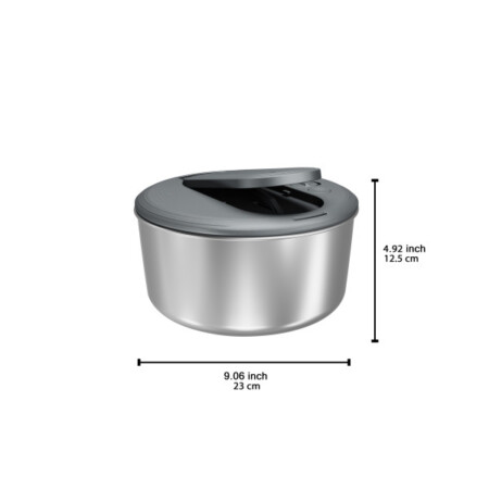 <p><strong>ZYLISS Стоманена центрофуга за салата - &Oslash; 23 см. - сива</strong><br /><strong>&bull; Материал:</strong><span>&nbsp;стомана, пластмаса</span><br /><strong>&bull; Диаметър:</strong><span>&nbsp;&Oslash; 23 см.</span><br /><strong>&bull; Височина:</strong><span>&nbsp;12,5 см.</span><br /><strong>&bull; Цвят:</strong><span>&nbsp;Сив</span><br /><strong>&bull; Тегло:&nbsp;</strong><span>1,060 кг.</span><em><br /><strong>Производител: ZYLISS / Швейцария</strong></em></p><br />Марка: ZYLISS <br />Модел: ZYLISS 940027<br />Доставка: 2-4 работни дни<br />Гаранция: 2 години