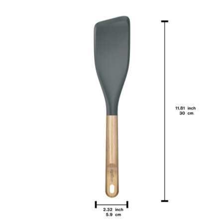 <p><strong>ZYLISS Силиконова шпатула за обръщане с дръжка от дъб</strong><br /><strong>&bull;&nbsp;Дължина:&nbsp;</strong><span>30 см.</span><br /><strong>&bull;&nbsp;Ширина:</strong><span>&nbsp;5.9 см.</span><br /><strong>&bull;&nbsp;Ергономична и устойчива дръжка от естествен дъб</strong><br /><strong>&bull;&nbsp;Tермоустойчивa (до 240 &deg;С)</strong><br /><strong>&bull;&nbsp;Отвор за окачване</strong><br /><strong>&bull;&nbsp;Подходяща за съдове с незалепващо покритие</strong><span>&nbsp;</span><br /><strong>&bull;&nbsp;Материал:</strong><span>&nbsp;силикон, дъб</span><br /><span><strong><span><strong><strong>Производител: ZYLISS / Швейцария</strong></strong></span></strong></span></p><br />Марка: ZYLISS <br />Модел: ZYLISS 980280<br />Доставка: 2-4 работни дни<br />Гаранция: 2 години